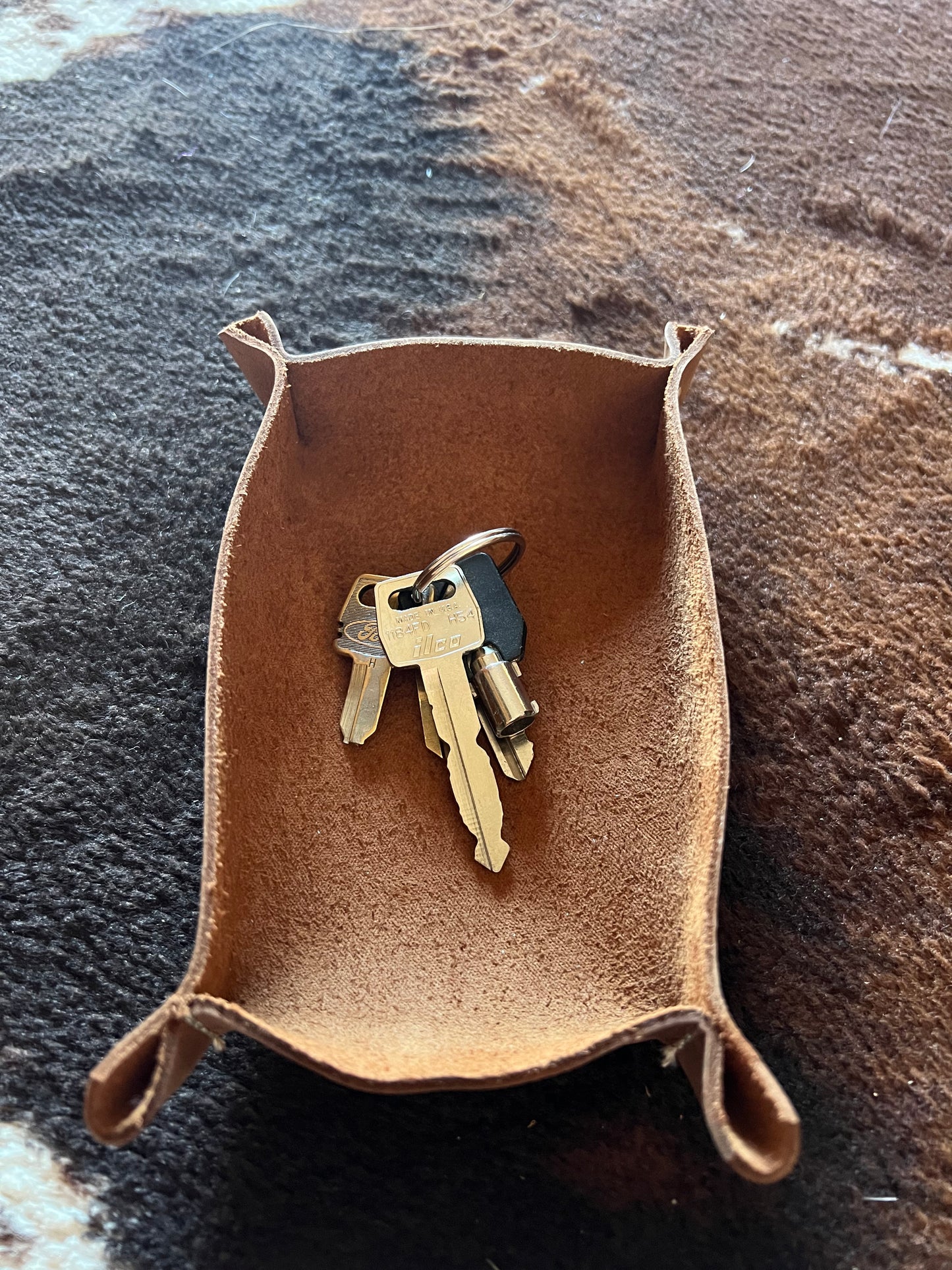 Handmade Leather Trays