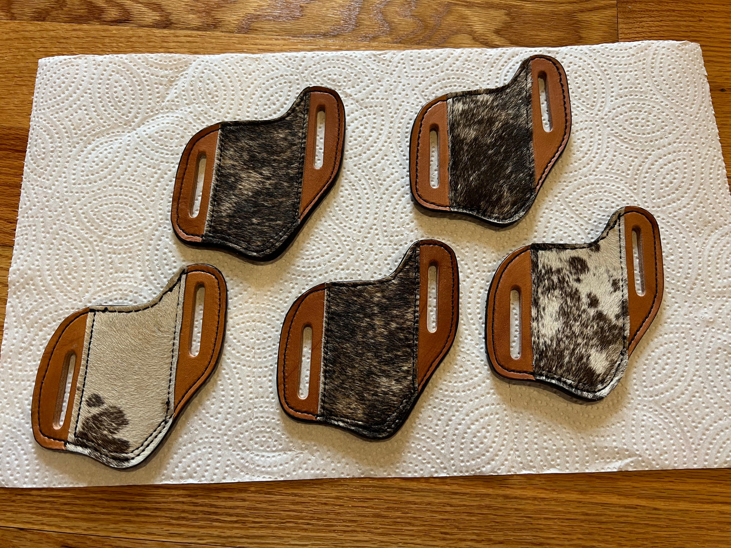 Hair on Leather Knife Sheaths