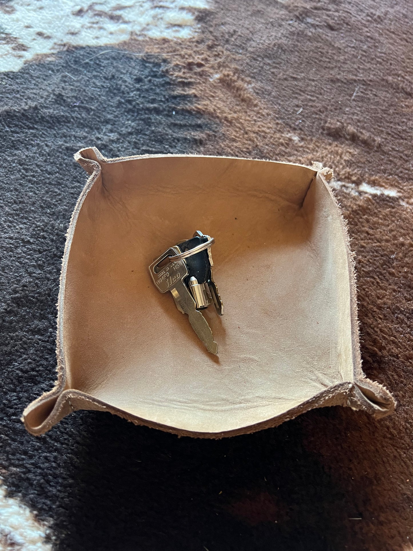 Handmade Leather Trays