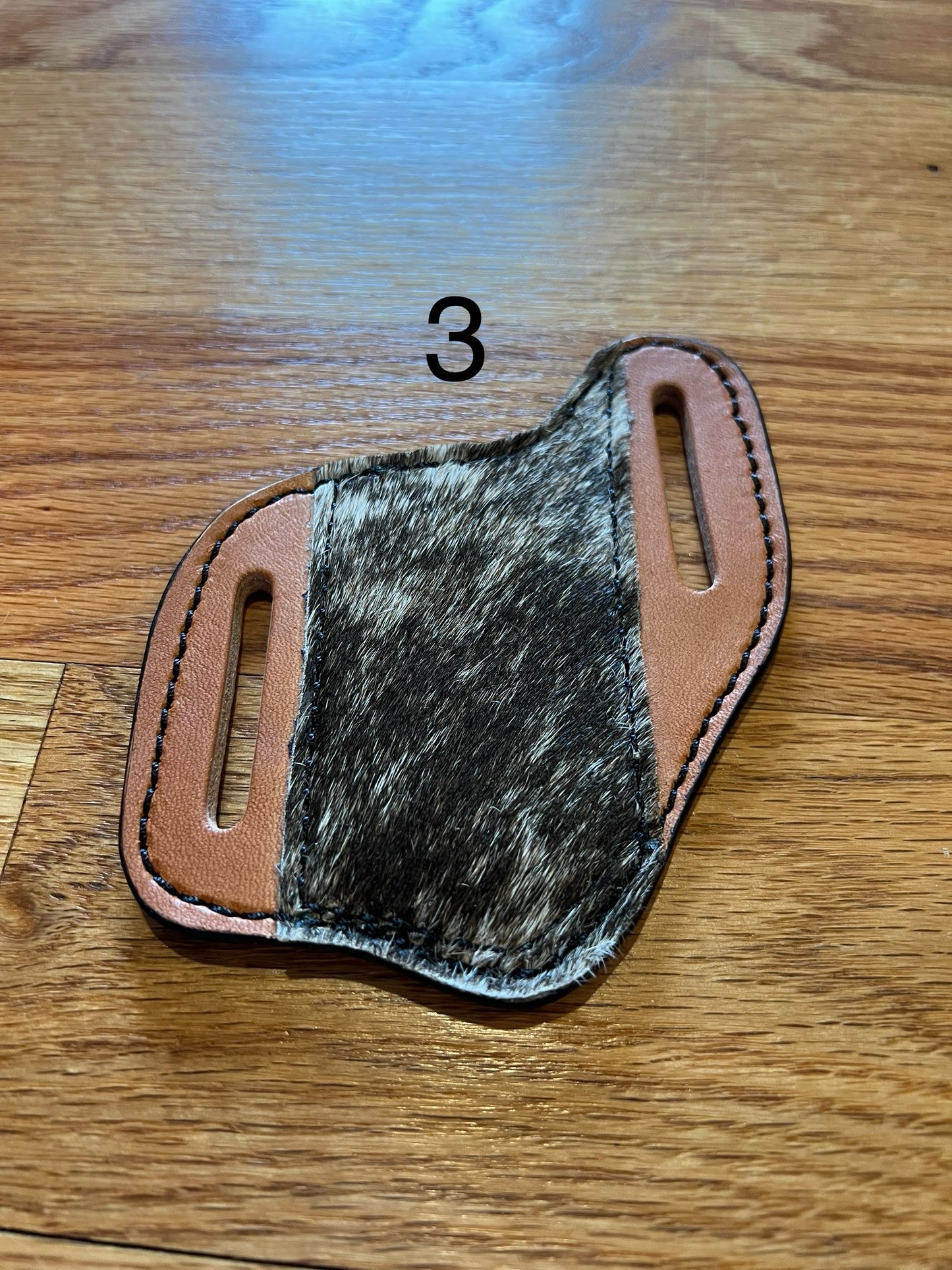 Hair on Leather Knife Sheaths