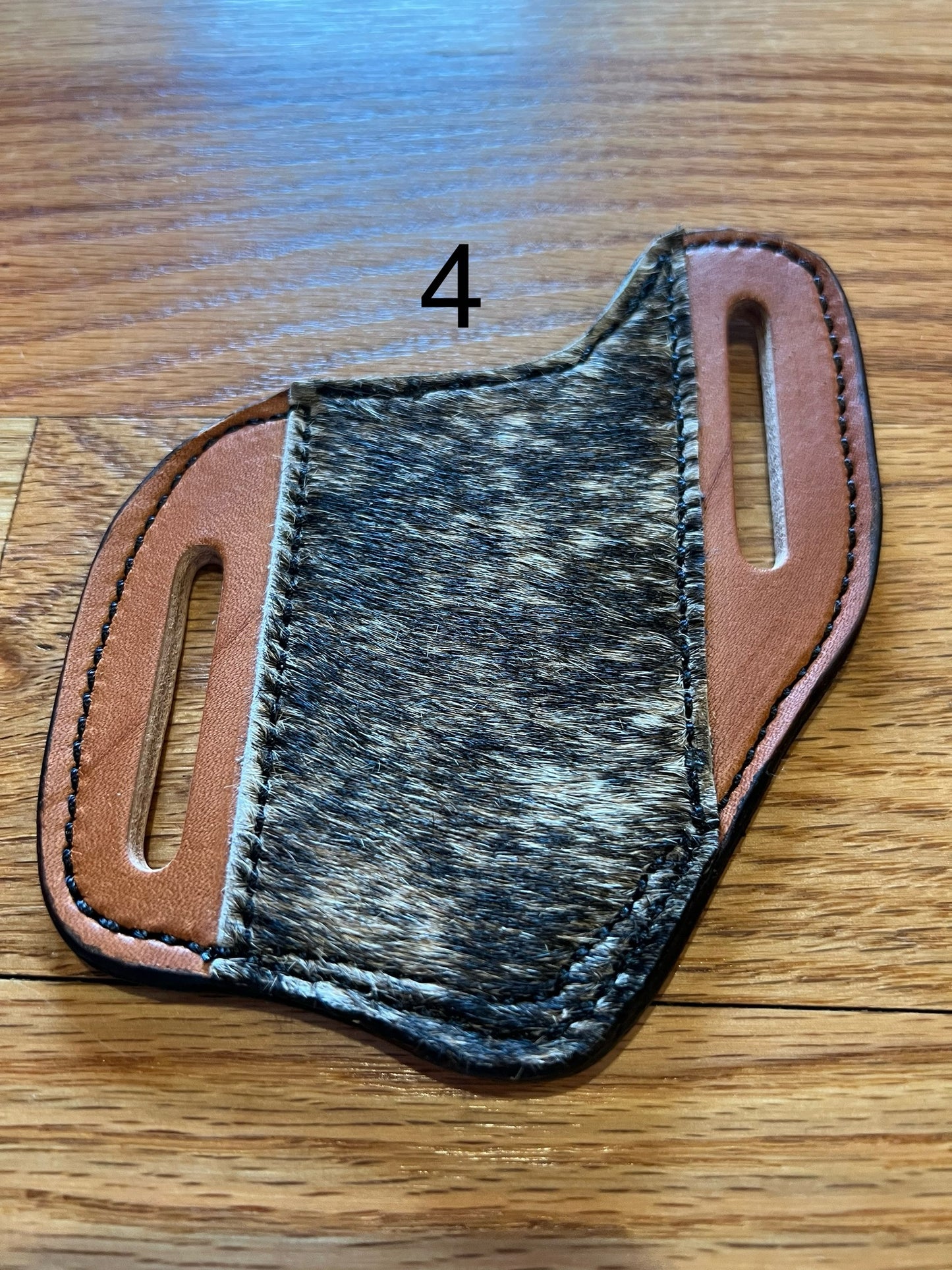 Hair on Leather Knife Sheaths
