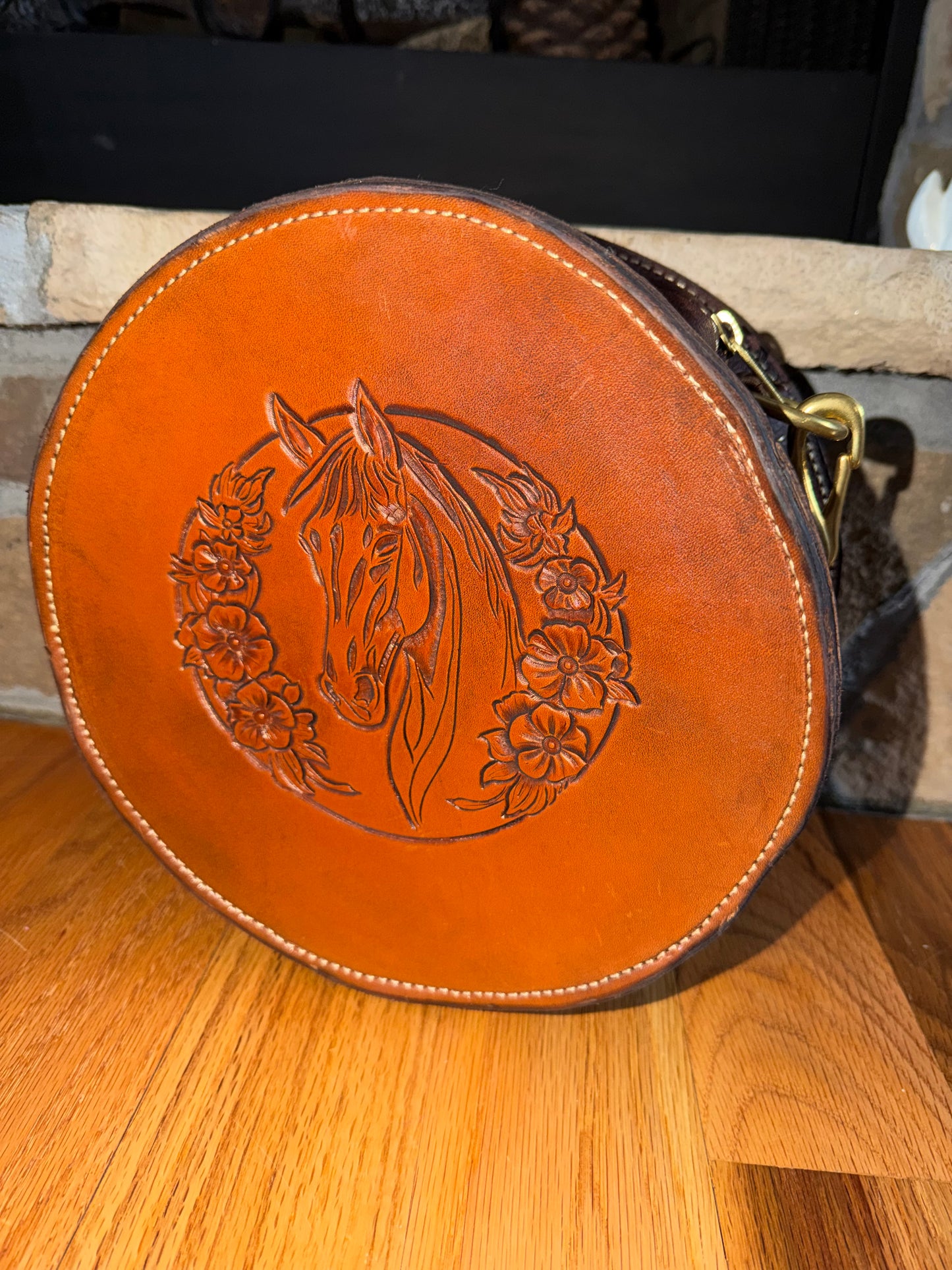 Handmade 10” Leather Roper Bags