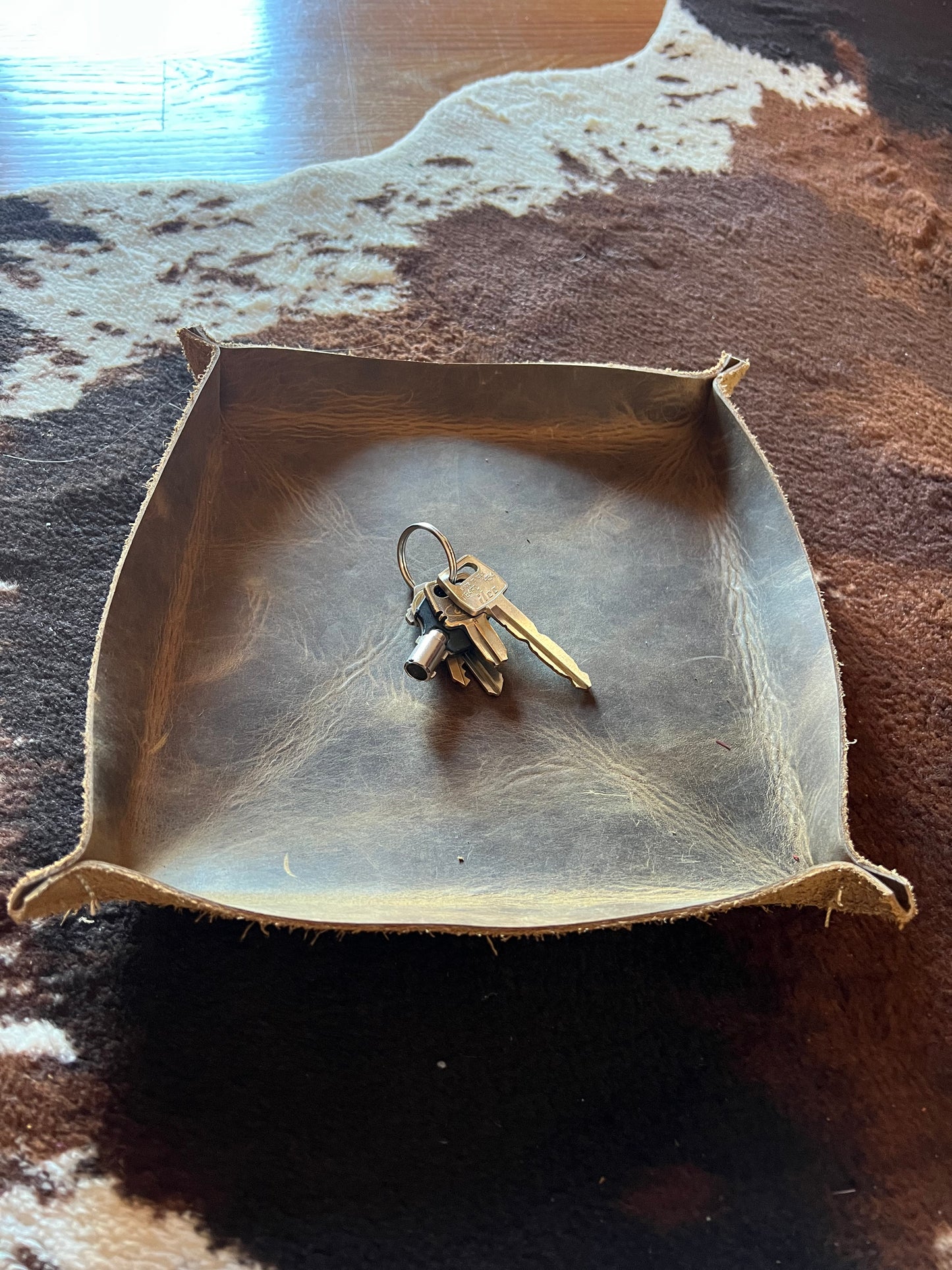 Handmade Leather Trays