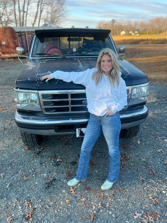 Built not Bought Square body Hoodie