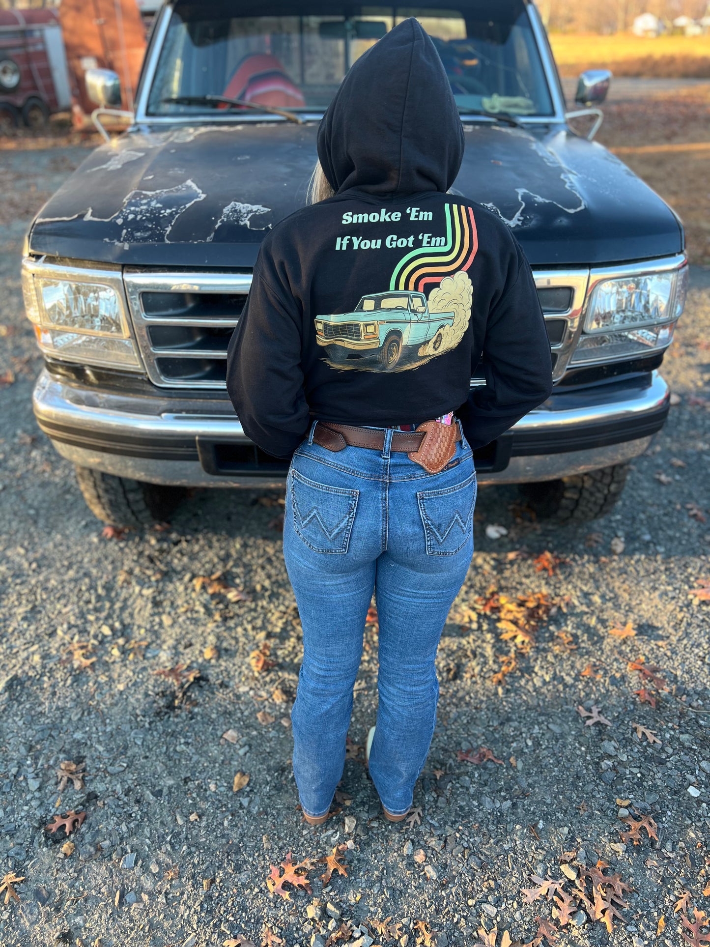 Smoke ’Em If You Got ’Em – Burnout Ford Hoodie