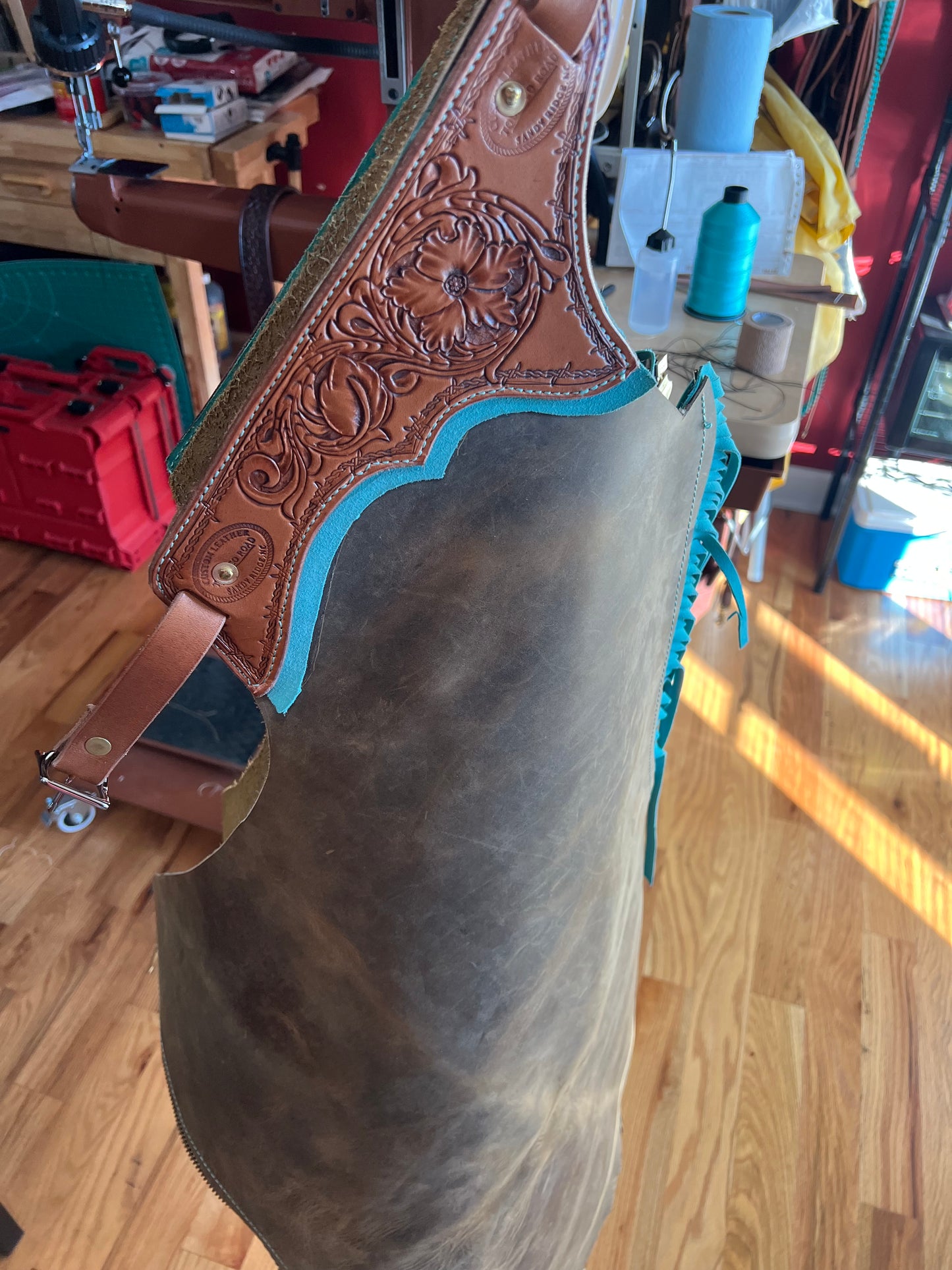 Handcrafted Leather Chaps