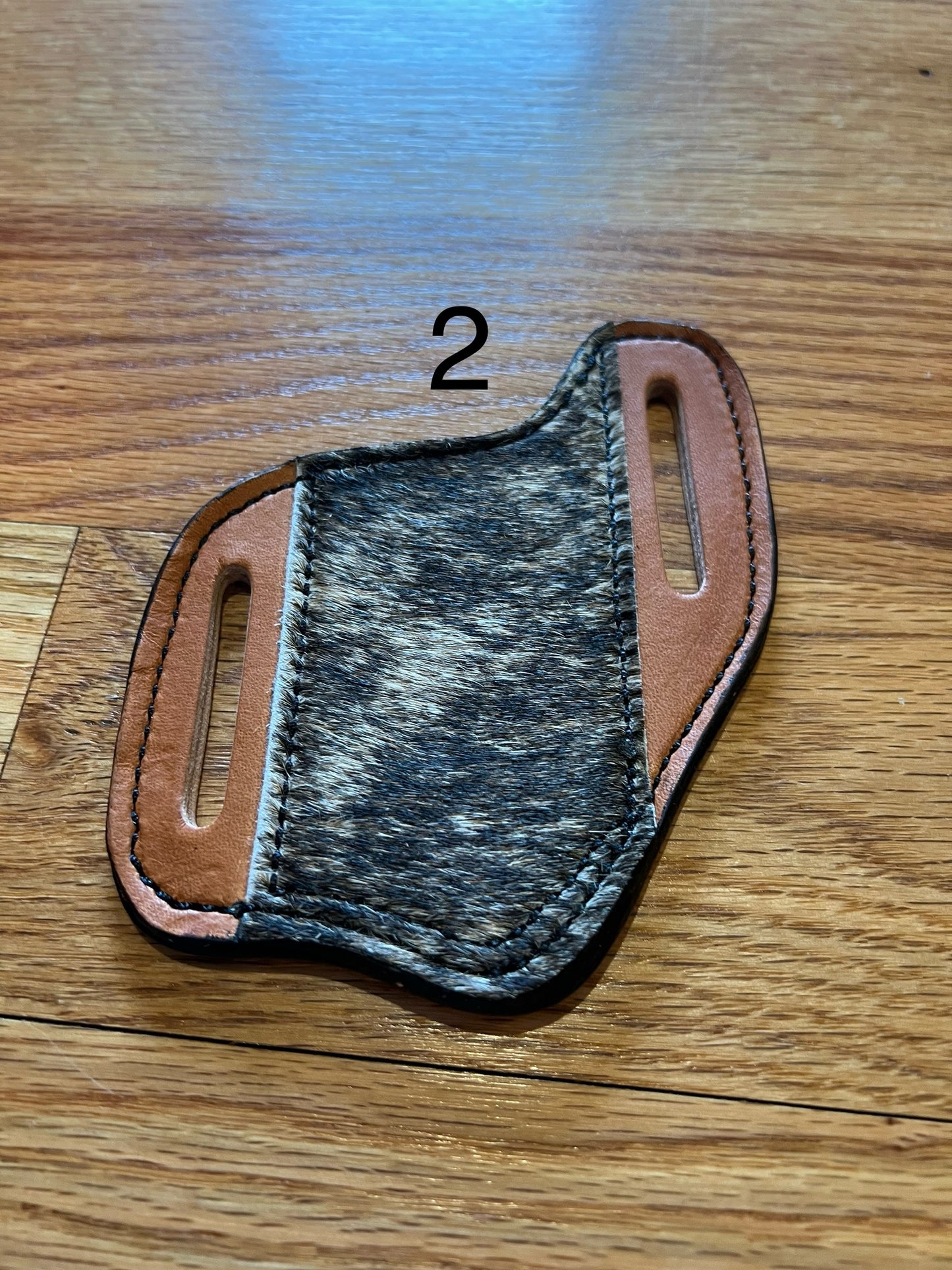 Hair on Leather Knife Sheaths