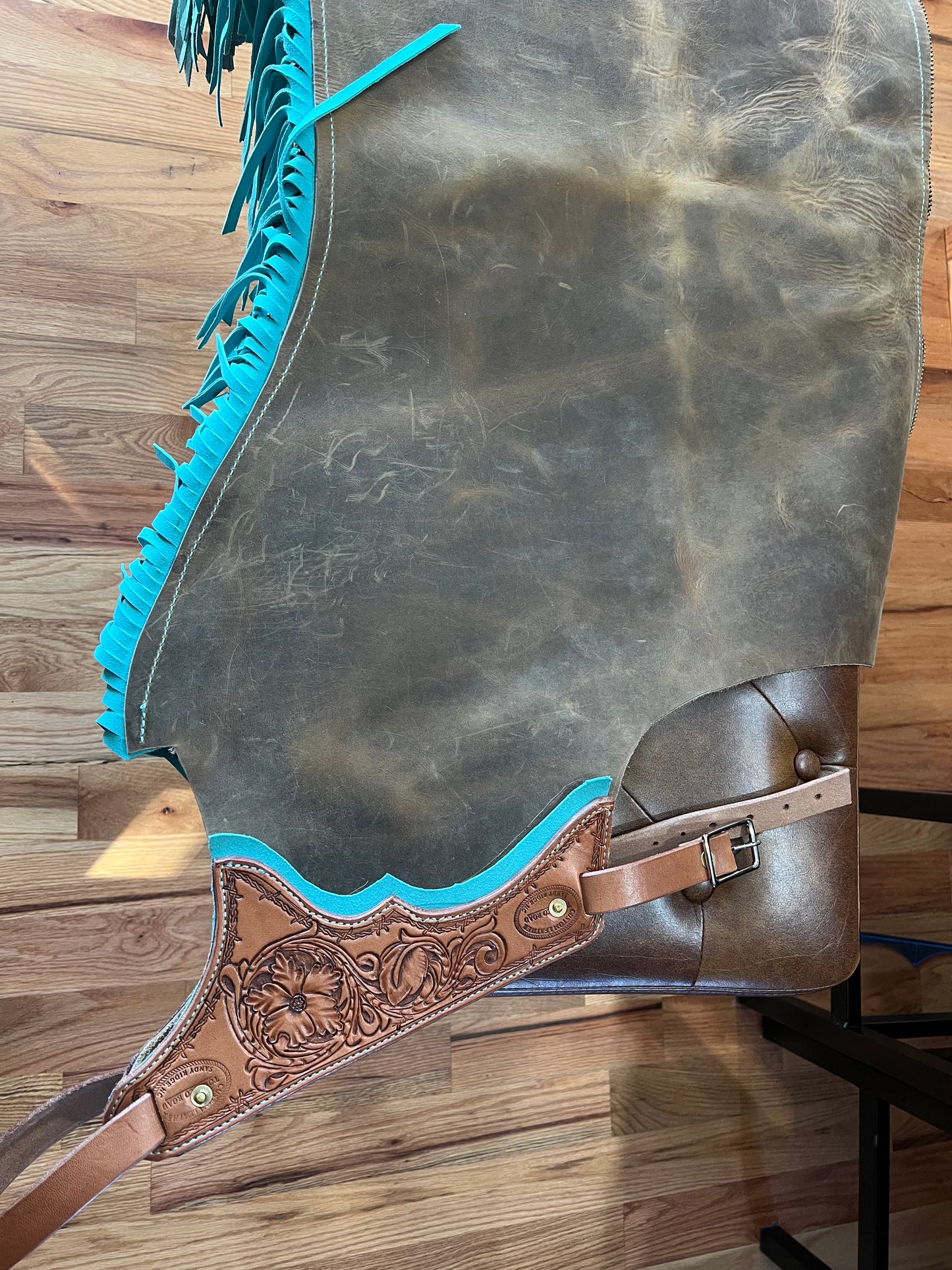 Handcrafted Leather Chaps