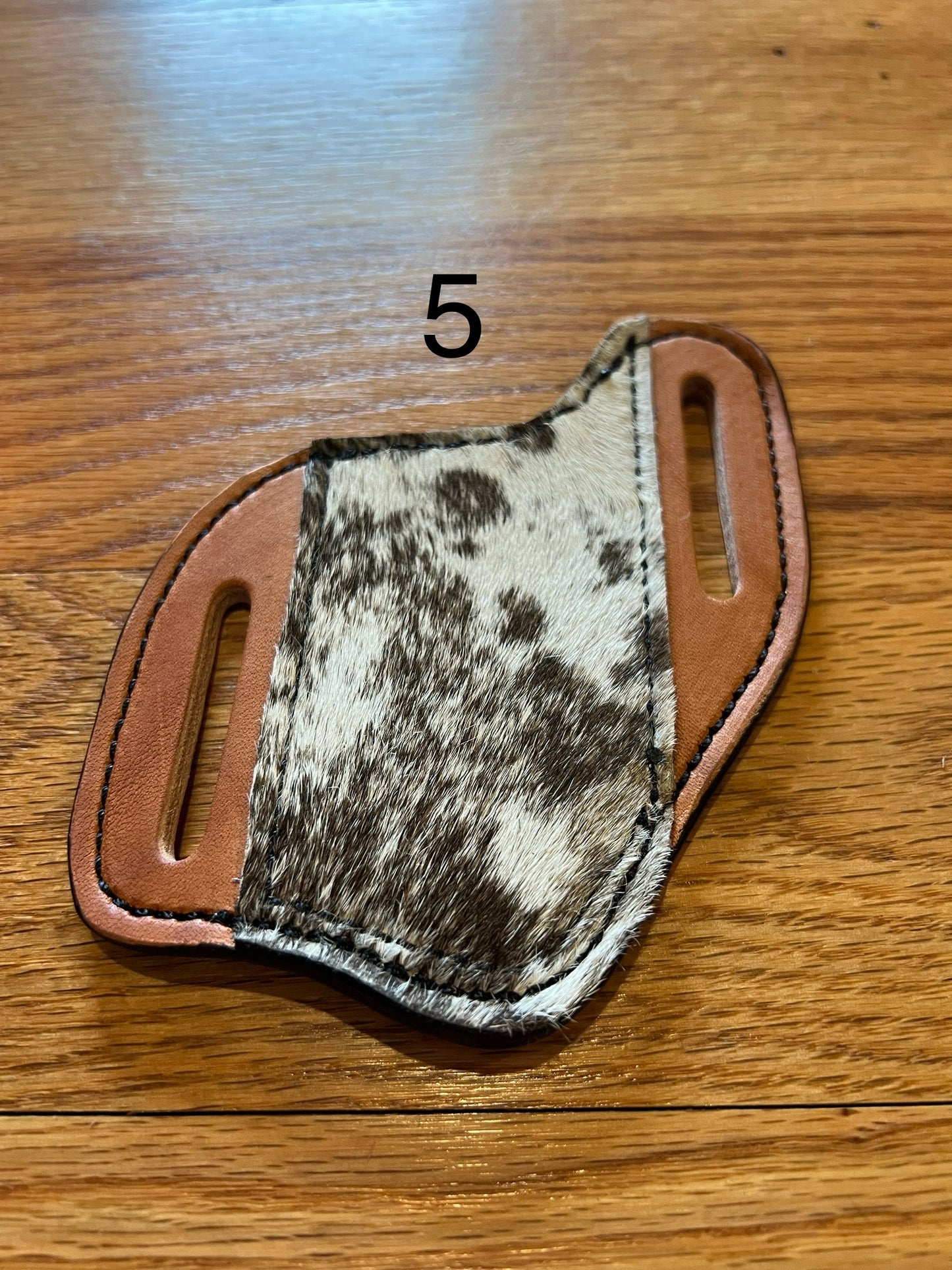 Hair on Leather Knife Sheaths