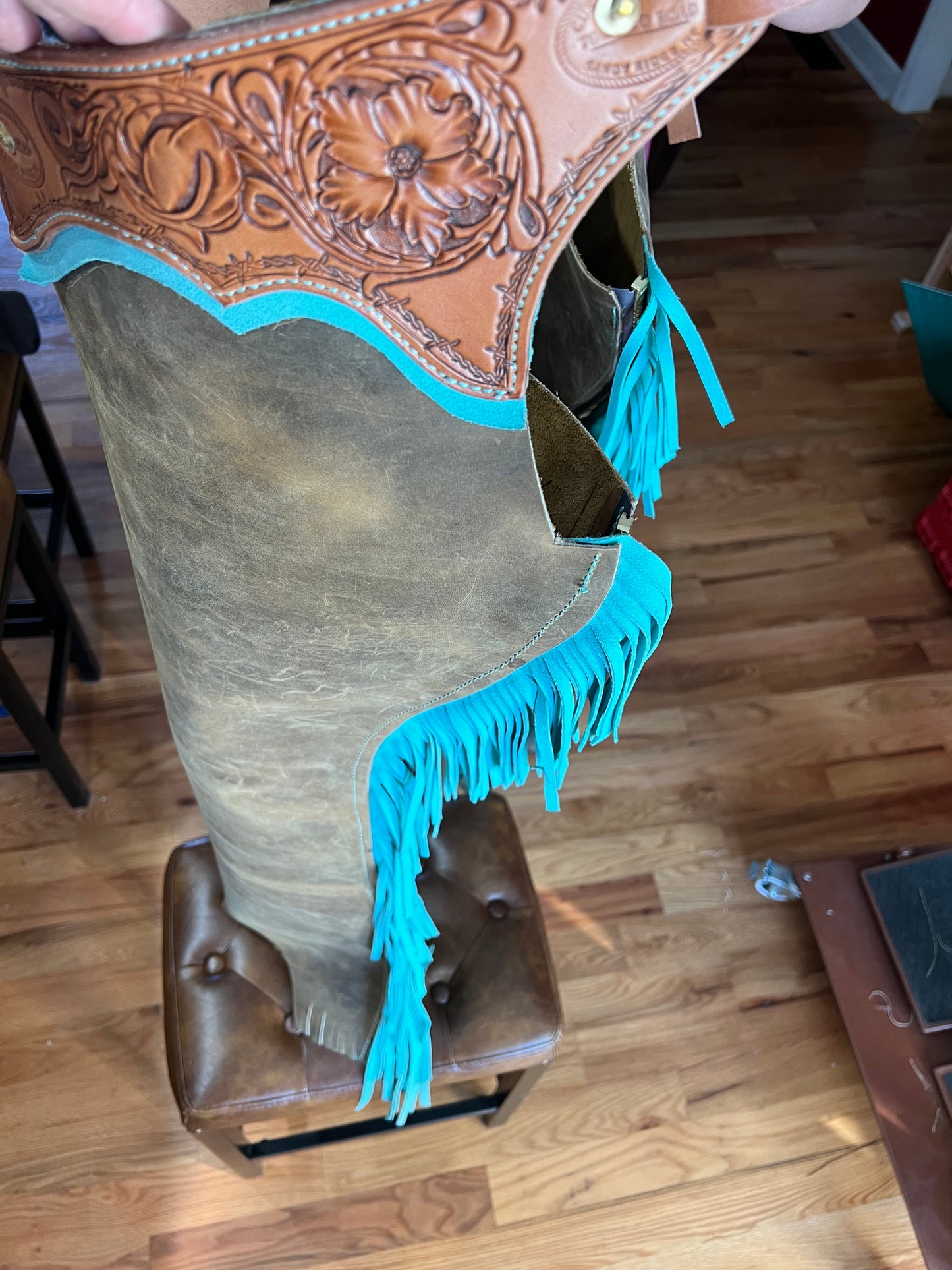 Handcrafted Leather Chaps