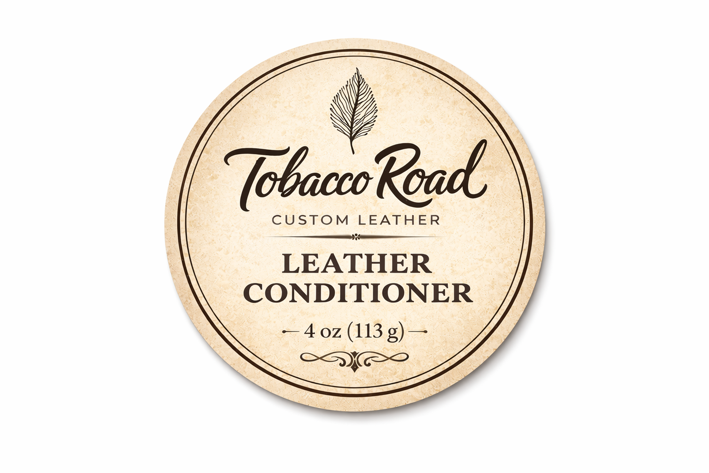 Tobacco Road Leather Cream – Sweet Tobacco Blend (4oz)
