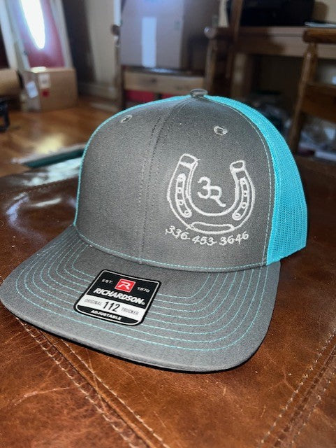 Gray & Blue Hat